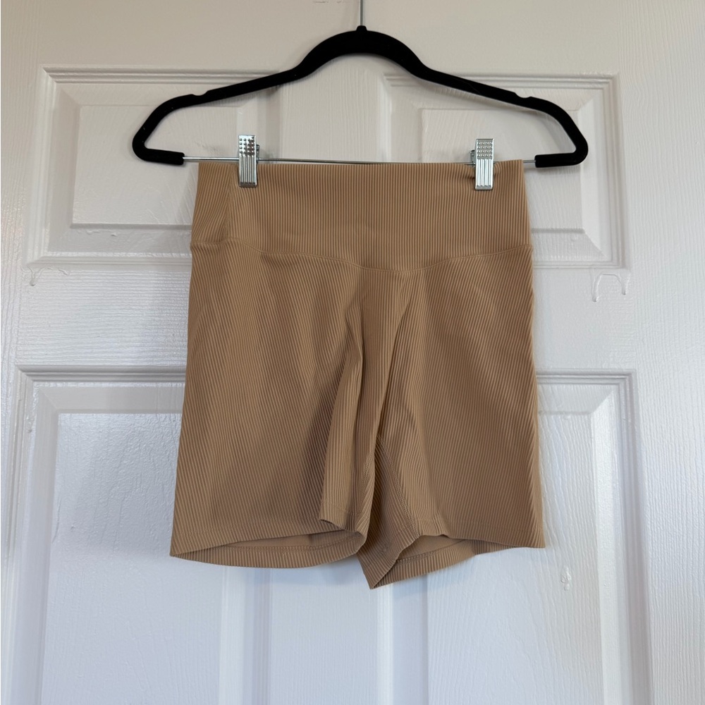 Buffbunny Material Girl Ribbed 4 inch Shorts